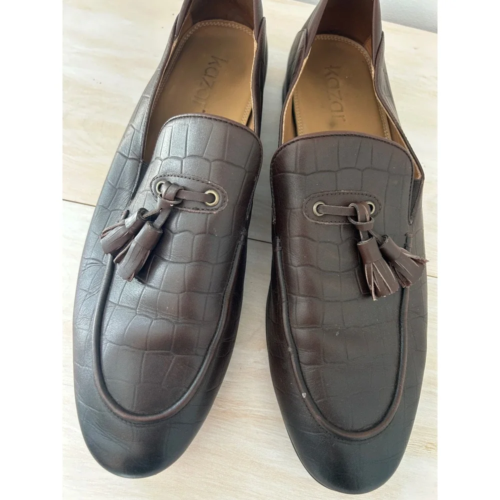 Kazar brown leather
